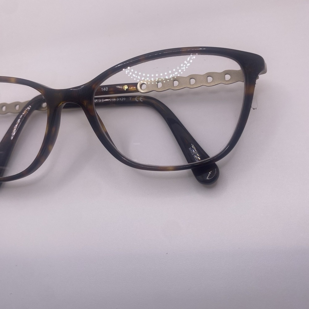 Coach Eyeglasses Women FRAME ONLY HC6121 Cat Eye 55-17-140 Dark Tortoise 801 - Picture 5 of 14
